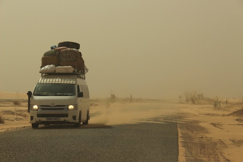 Overlanding in Mauritania - dangerous roads