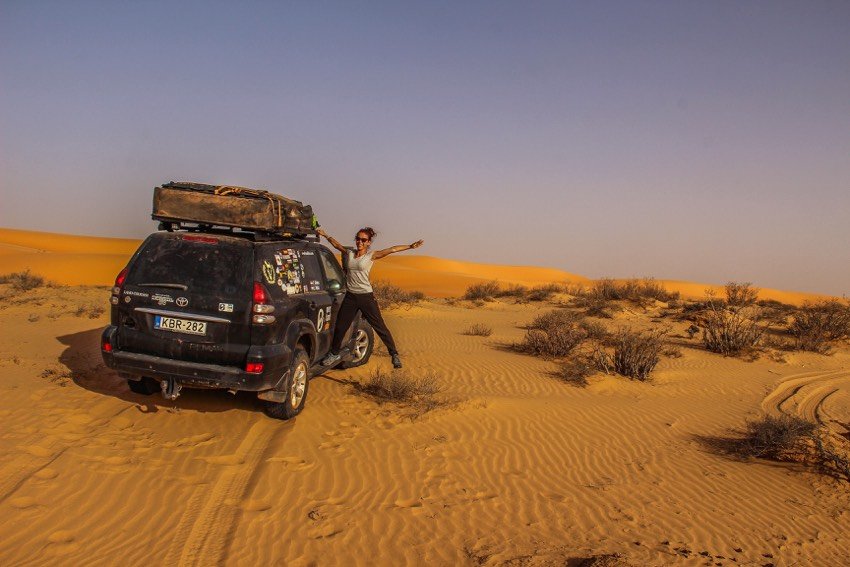 Overlanding in the Sahara Desert