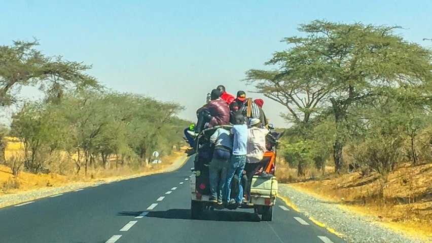 Dangerous travelling in Senegal