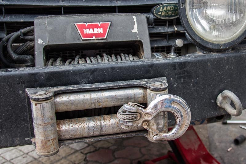 land rover defender best winch