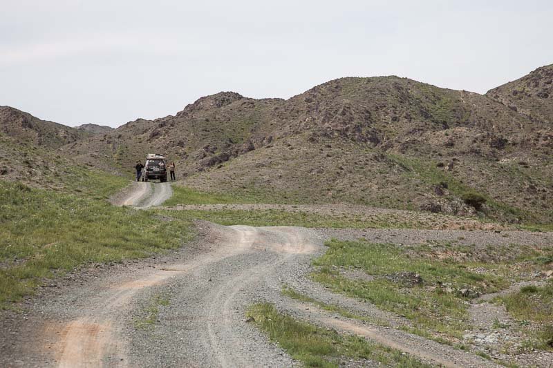 overlandsite in the gobi desert