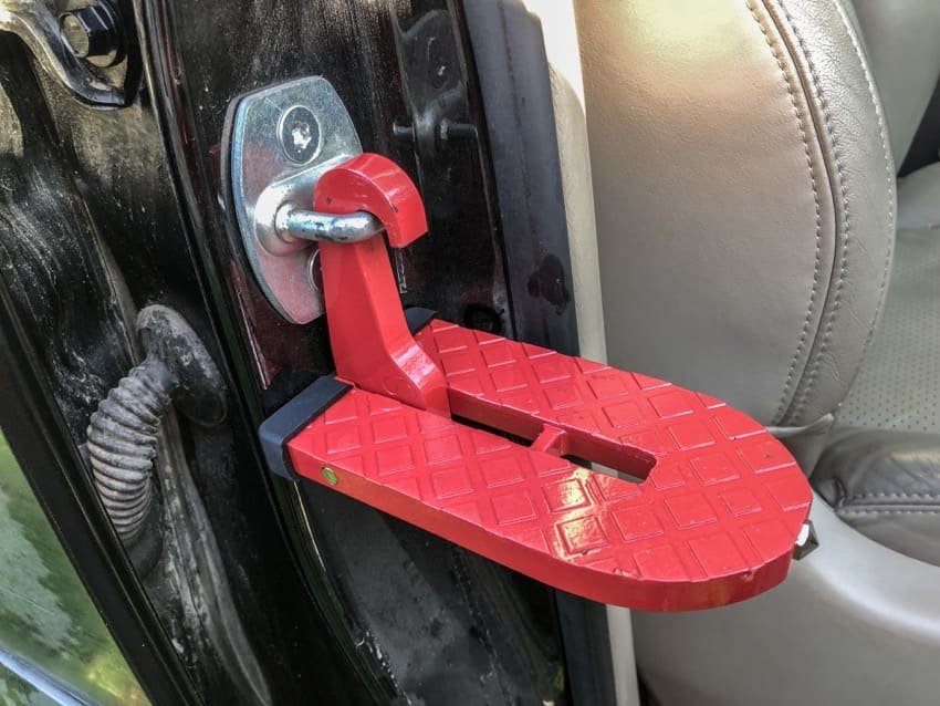 car door latch step review