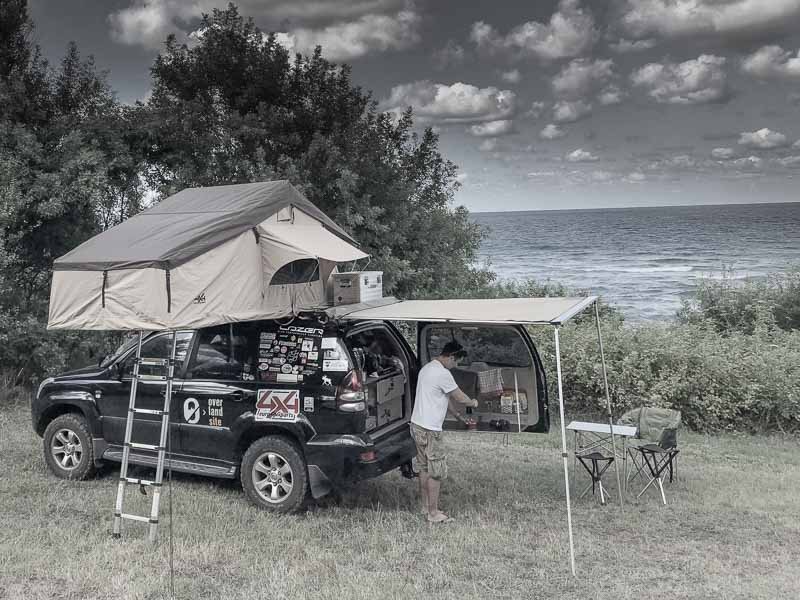 camping equipment for overlanding