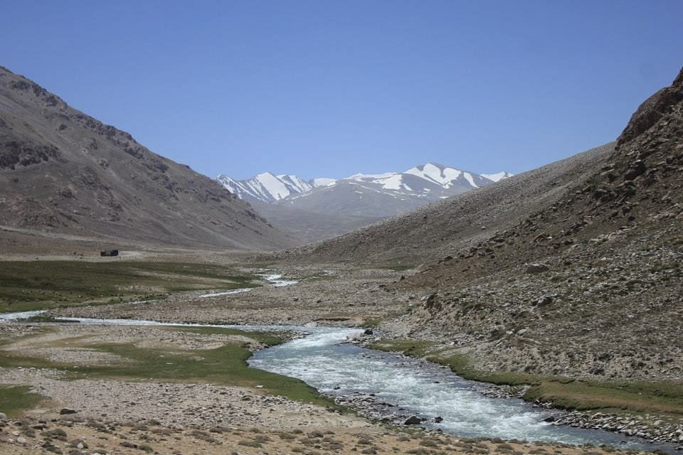 along the Pamir Highway