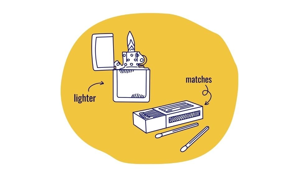 how to build a smokeless fire