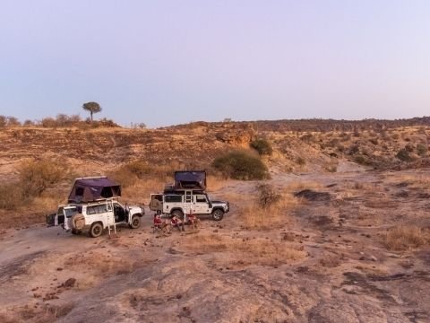overlanding in Botswana